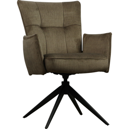 Marit Eetkamerstoel | Draaibaar | Taupe