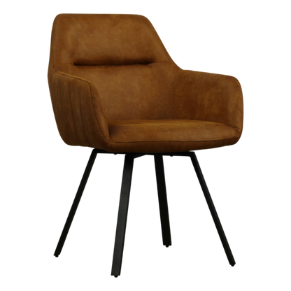 Eetkamerstoel Raaf | Bull Cognac