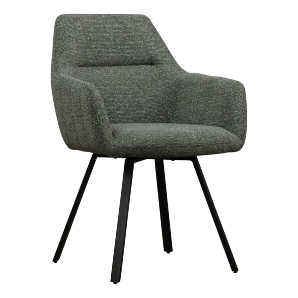 Eetkamerstoel Raaf | Stof Grijs