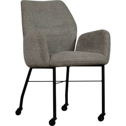 Eetkamerstoel Juul | Met Armleuning | Grijs