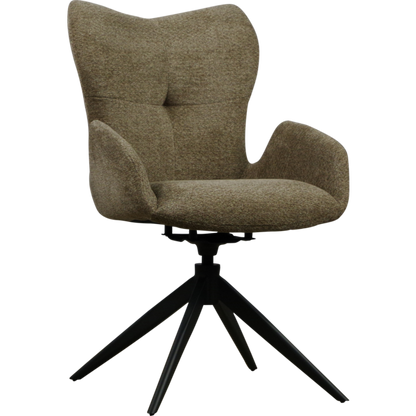 Maartje Eetkamerstoel | Draaibaar | Bruin