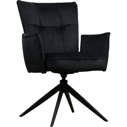 Marit Eetkamerstoel | Draaibaar | Grijs