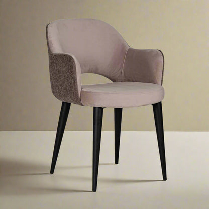 Eetkamerstoel Giovanna | Bruin Stof