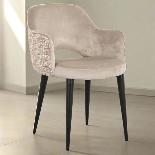 Eetkamerstoel Giovanna | Beige Stof