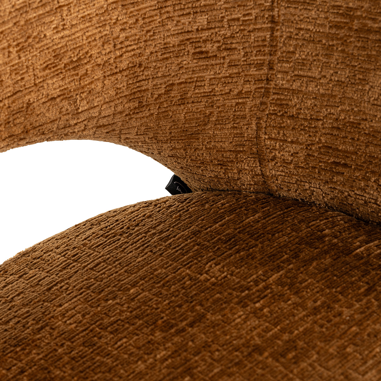 Eetkamerstoel Kenzi | Bruin Stof