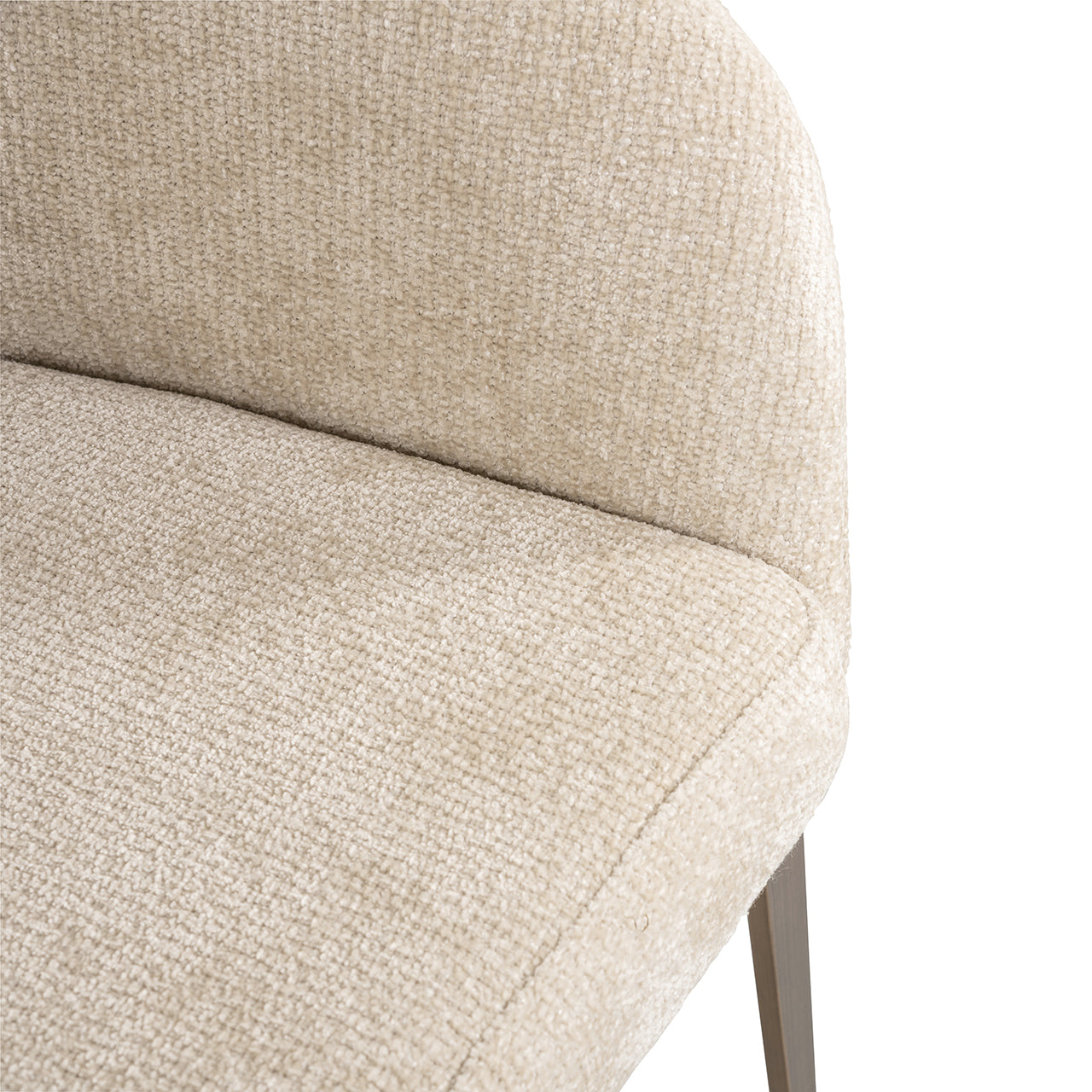 Eetkamerstoel Kenzi | Beige Stof