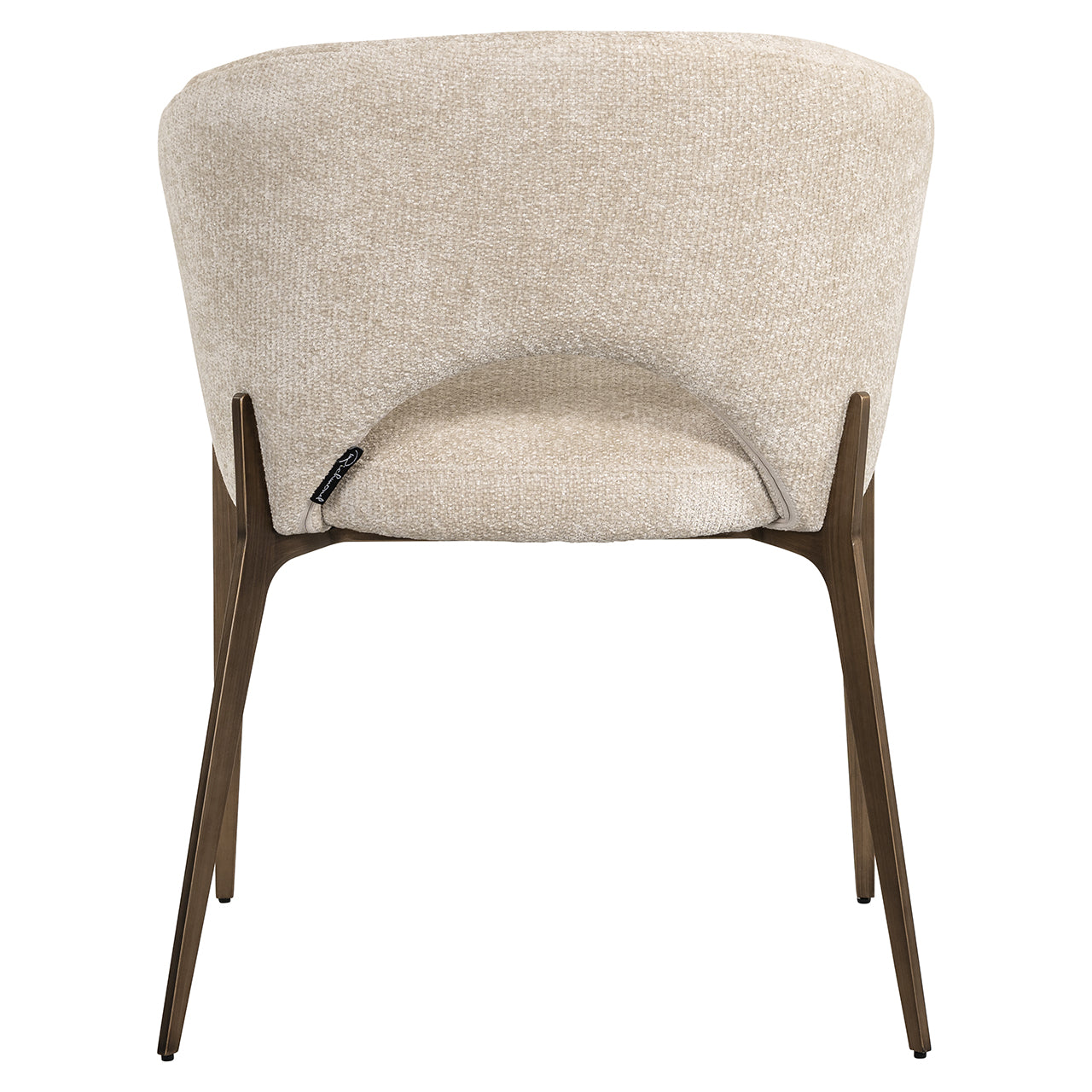 Eetkamerstoel Kenzi | Beige Stof