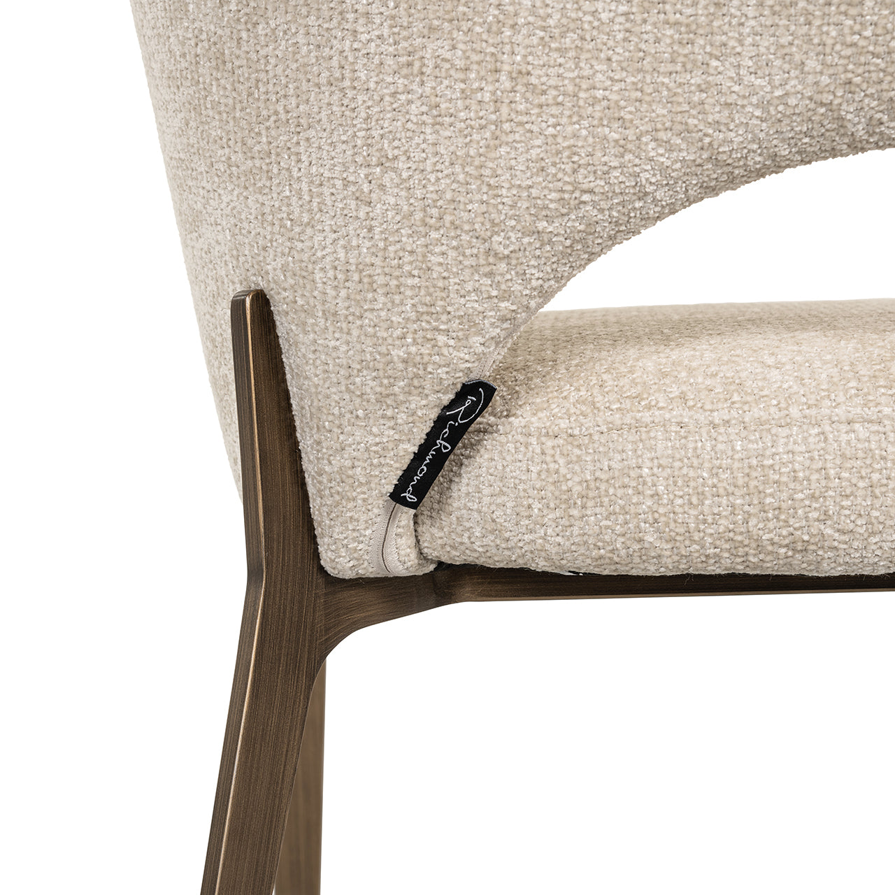 Eetkamerstoel Kenzi | Beige Stof