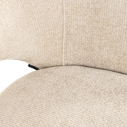 Eetkamerstoel Kenzi | Beige Stof
