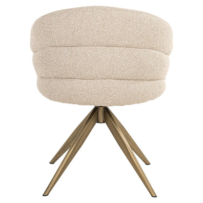 Eetkamerstoel Zendaya | Beige Stof