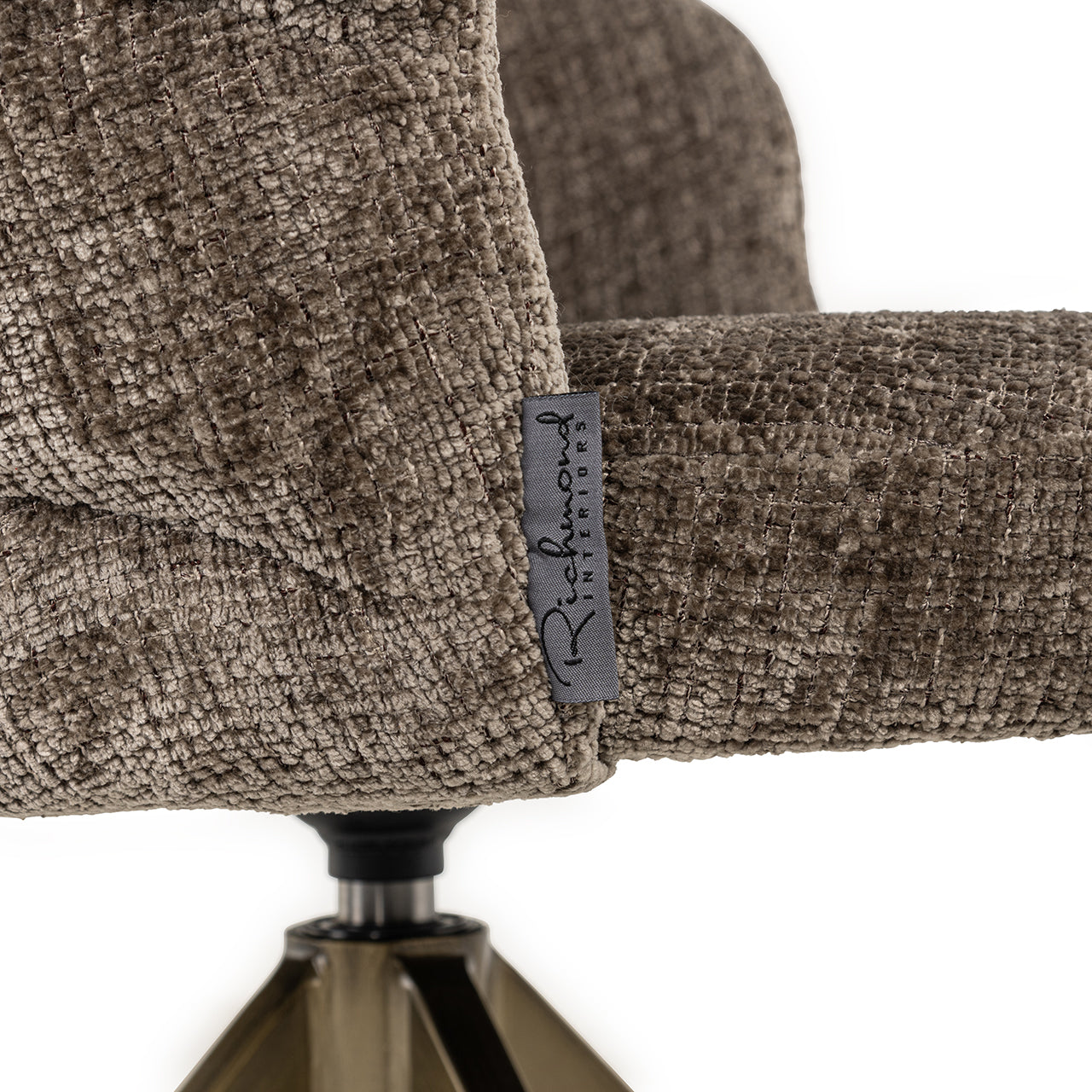 Eetkamerstoel Zendaya | Donkergrijze Stof