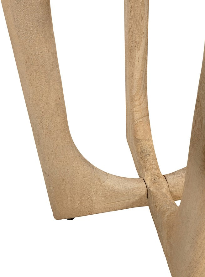 Salontafel Zodiac | Naturel Acaciahout | Magazijn leegverkoop — Detail