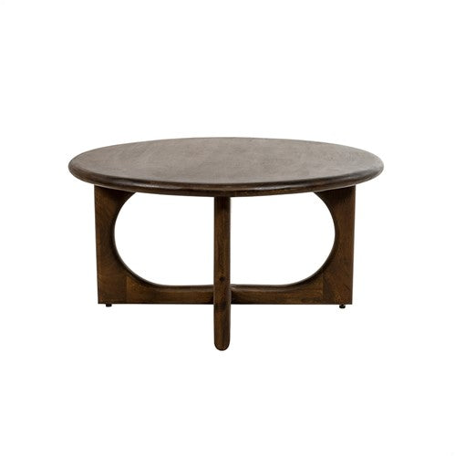 Salontafel Zodiac | 80cm | Dark Walnoot Mango