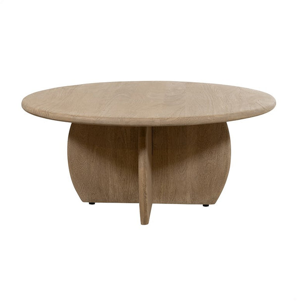 Salontafel Durban | Naturel Acaciahout — Vooraanzicht - witfoto