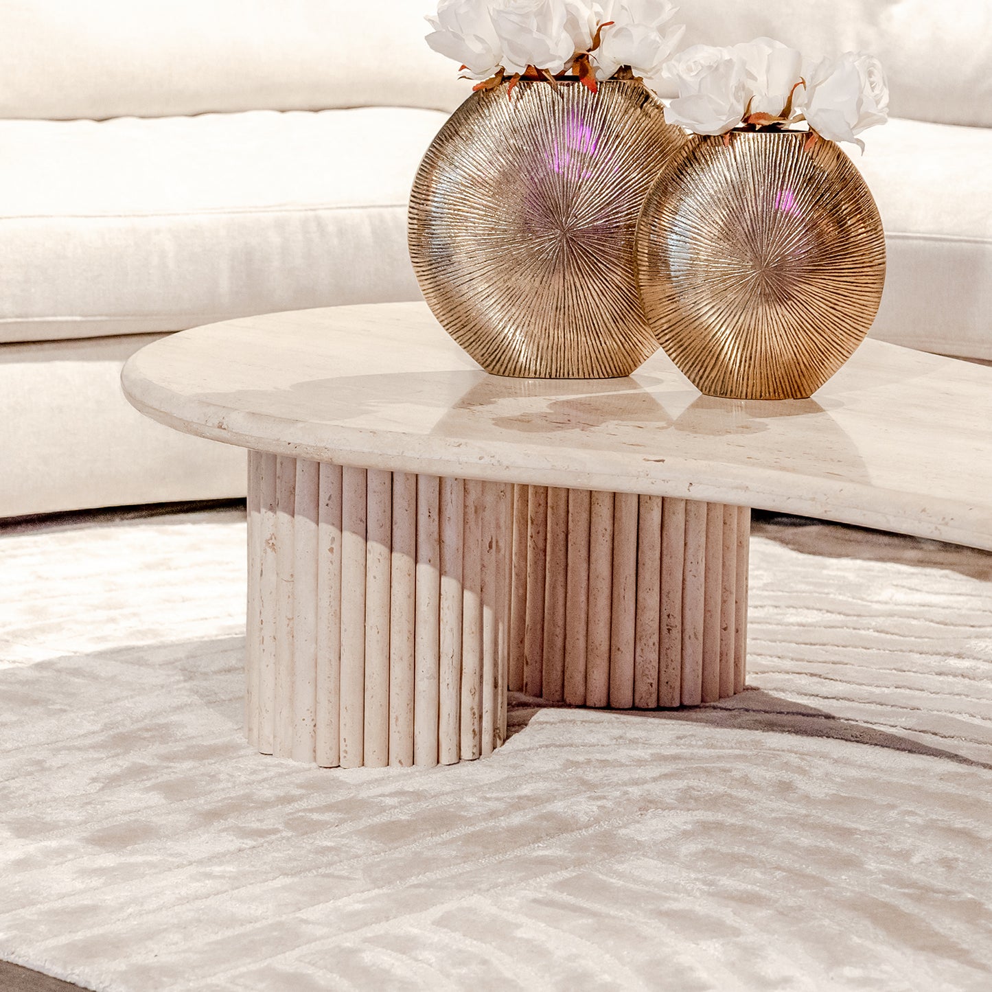 Salontafel La Cantera | Naturel Travertin