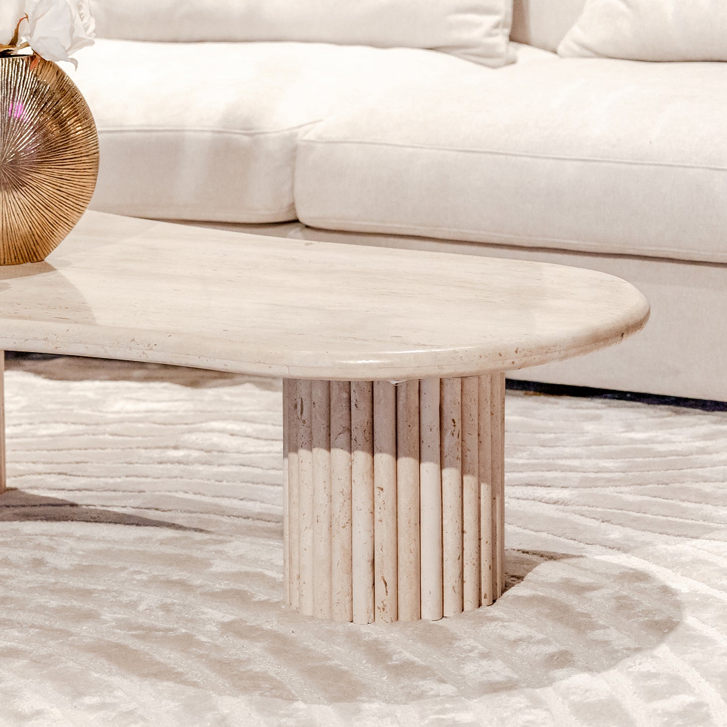 Salontafel La Cantera | Naturel Travertin