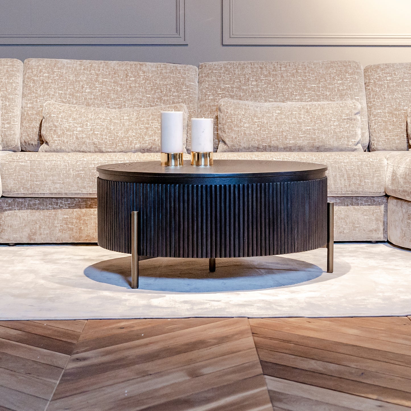 Salontafel Luxor | Bruin Eikenhout