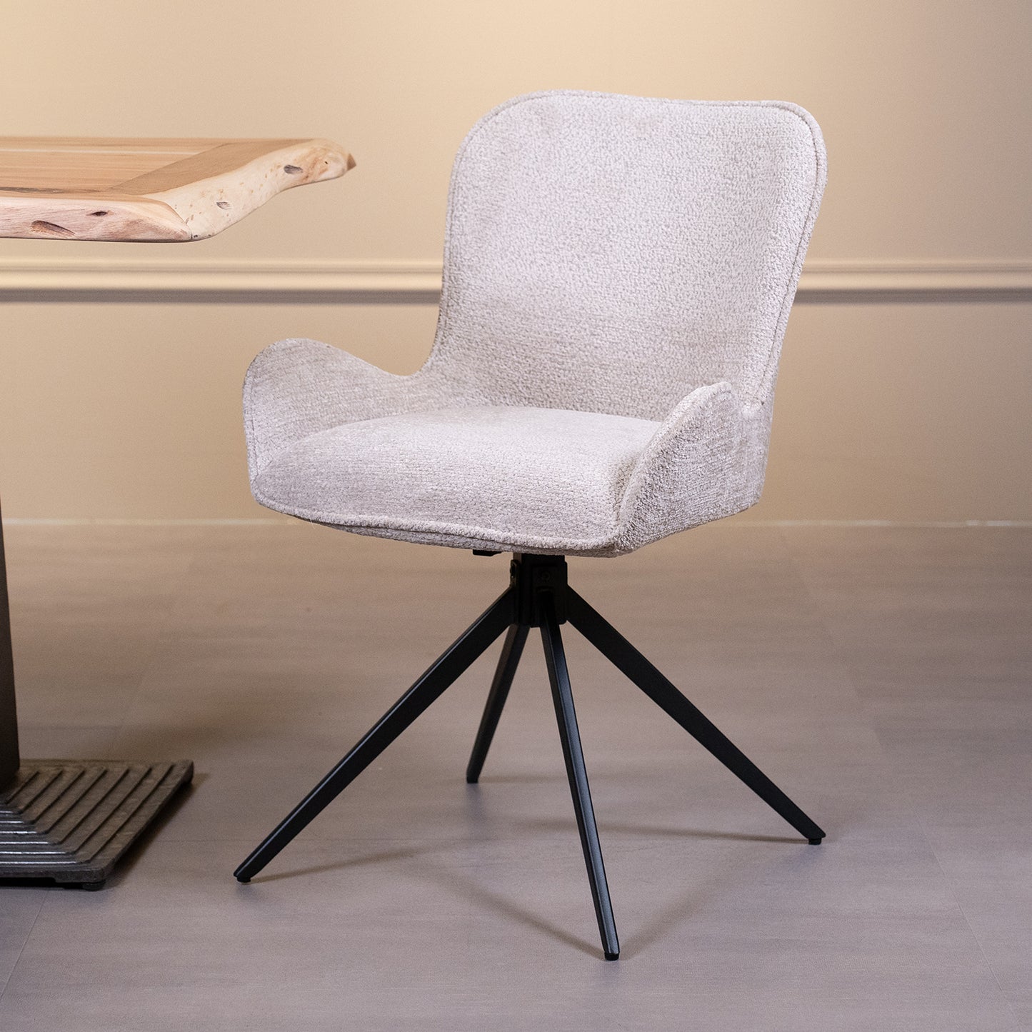 Eetkamerstoel Sora | Zand Stof