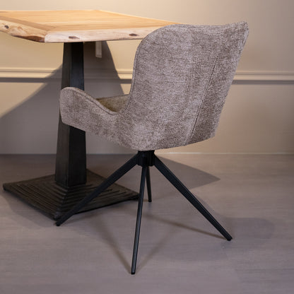 Eetkamerstoel Sora | Taupe Stof