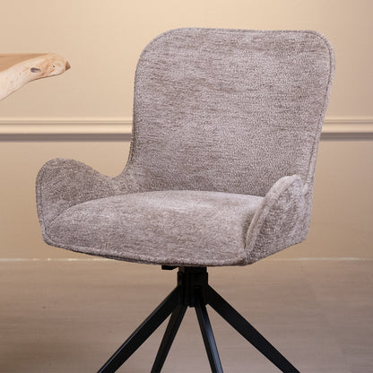 Eetkamerstoel Sora | Taupe Stof