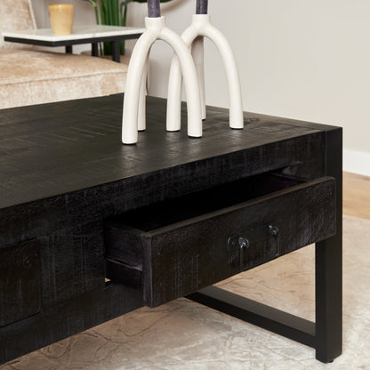 Salontafel Britt | 2 Lades | Black