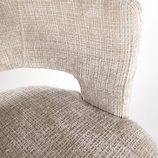 Eetkamerstoel Sting | Naturel Stof