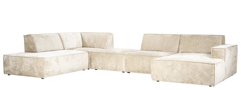 Modulaire Elementenbank Tori (Stel zelf samen)