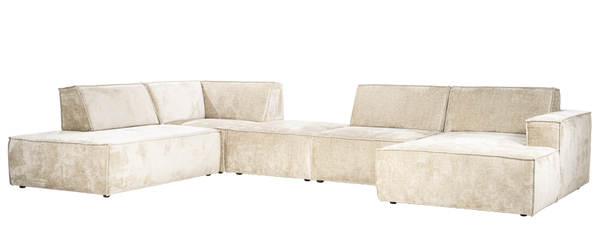 Modulaire Elementenbank Tori (Stel zelf samen)