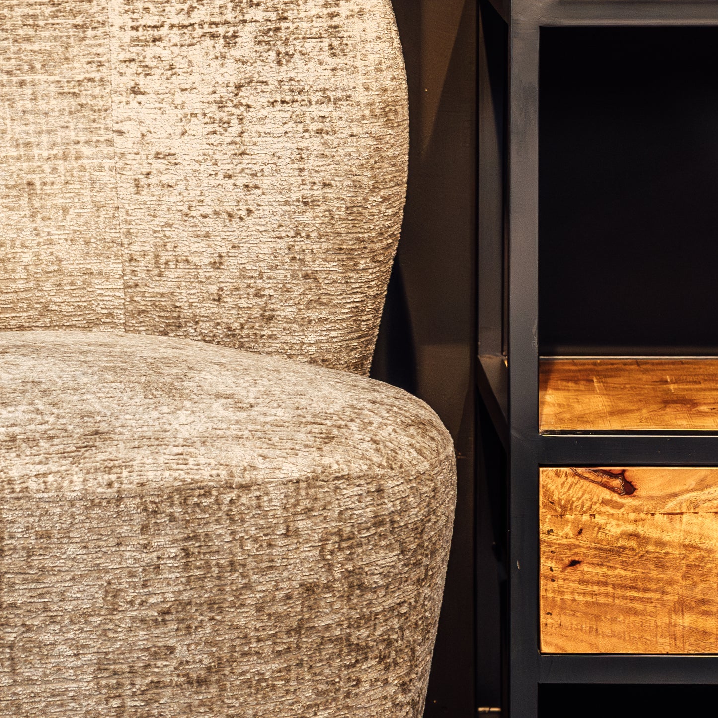 Fauteuil Rhona | Stof Beige