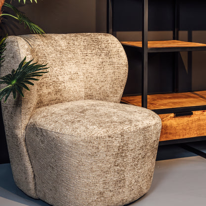 Fauteuil Rhona | Stof Beige