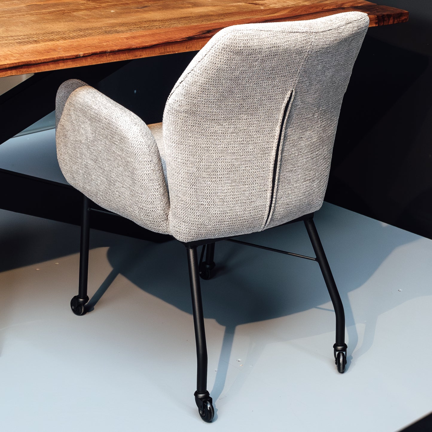 Eetkamerstoel Juul | Met Armleuning | Wit