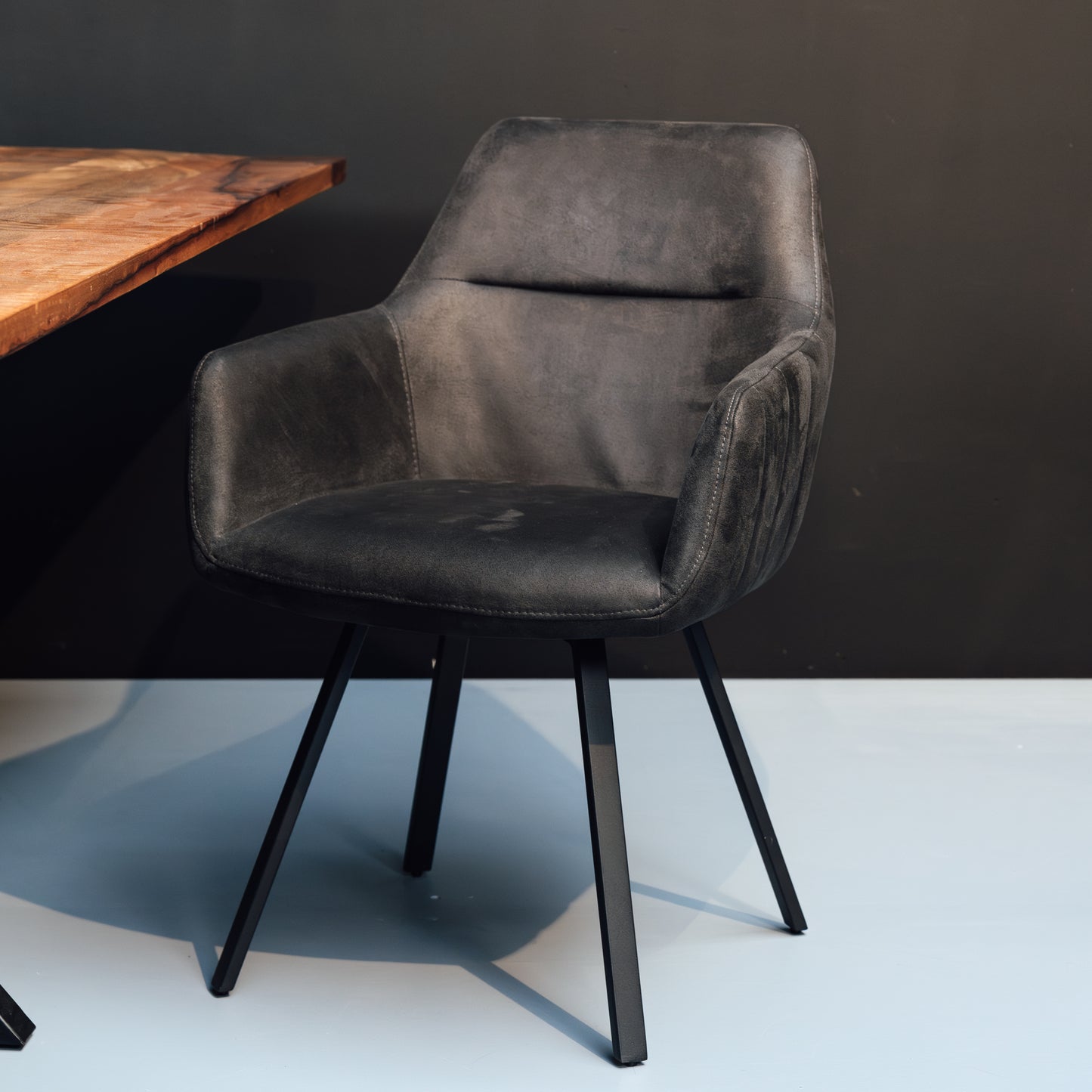 Eetkamerstoel Raaf | Bull Antraciet