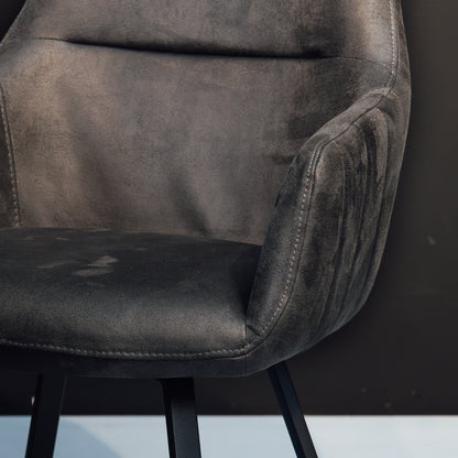 Eetkamerstoel Raaf | Bull Antraciet