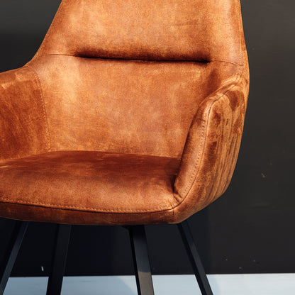 Eetkamerstoel Raaf | Bull Cognac