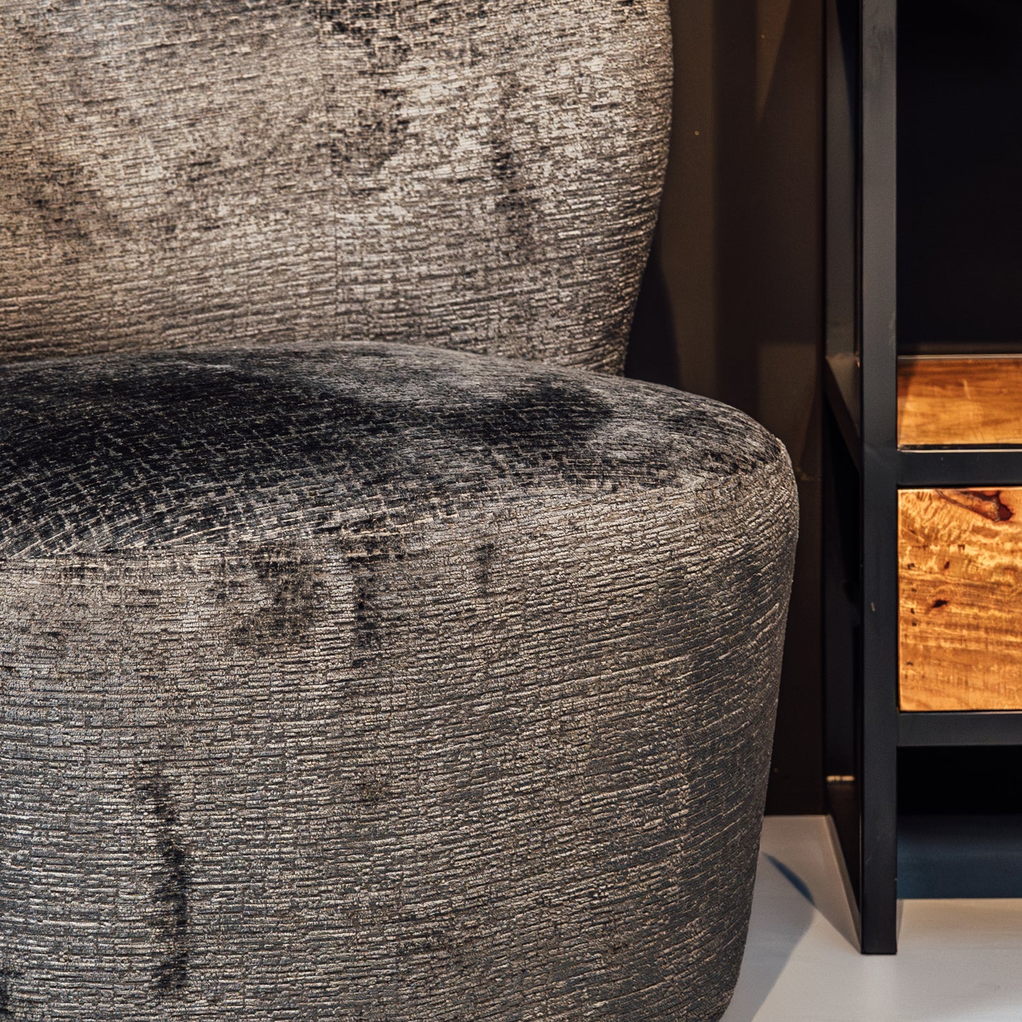 Fauteuil Rhona | Stof Grijs