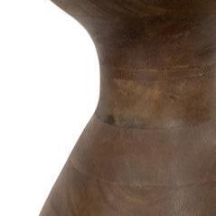 Bijzettafel Yves | Smoked Glass | Mangohout Walnoot