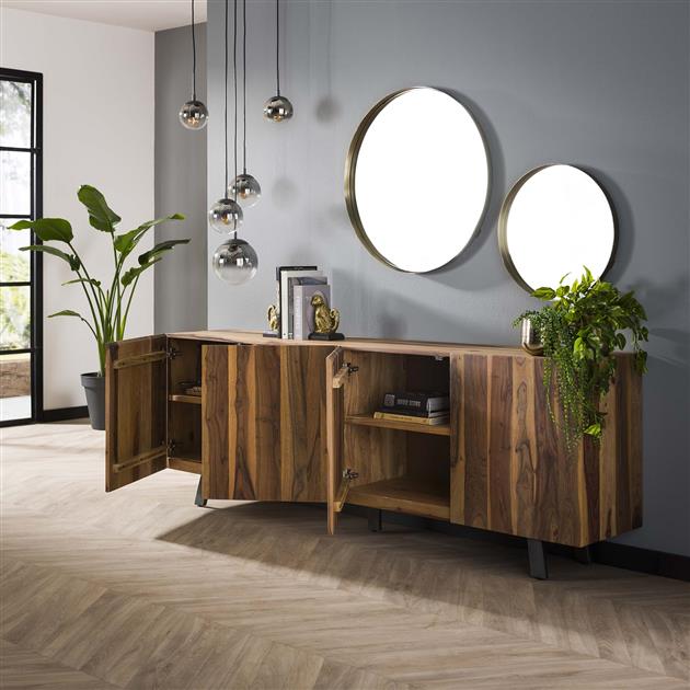 Dressoir Daytona | Naturel Notenhout