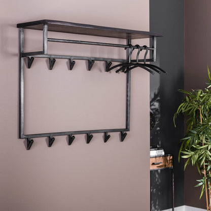 Kapstok Yukon hoog 12 haken