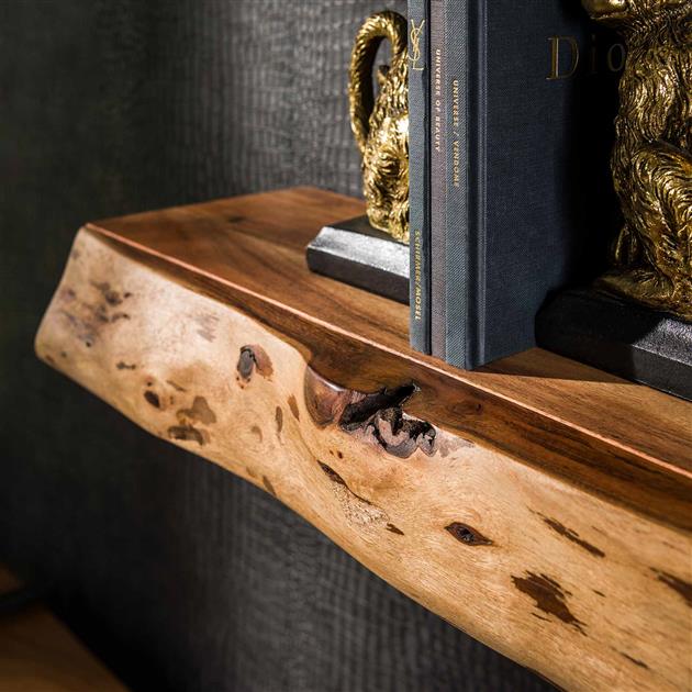 Wandschap Flora | Naturel Acaciahout