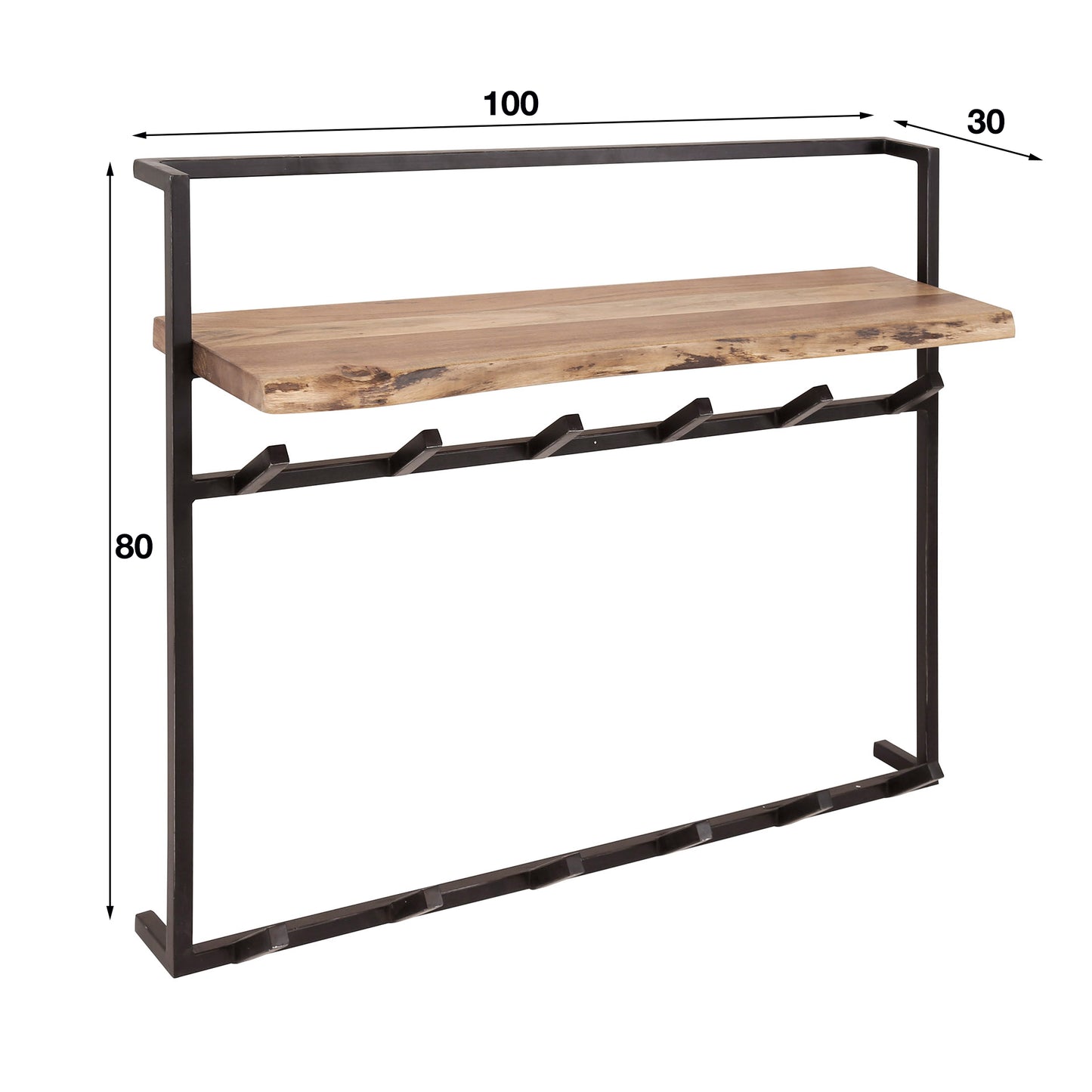 Kapstok air solid 12 haken