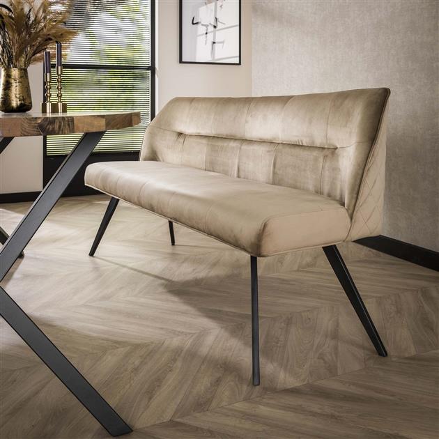 Eetkamerbank Pull | Champagne