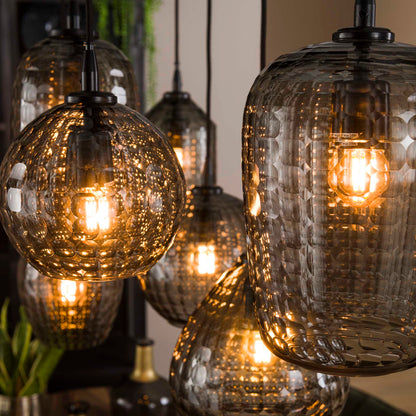 Hanglamp Hexagon mix