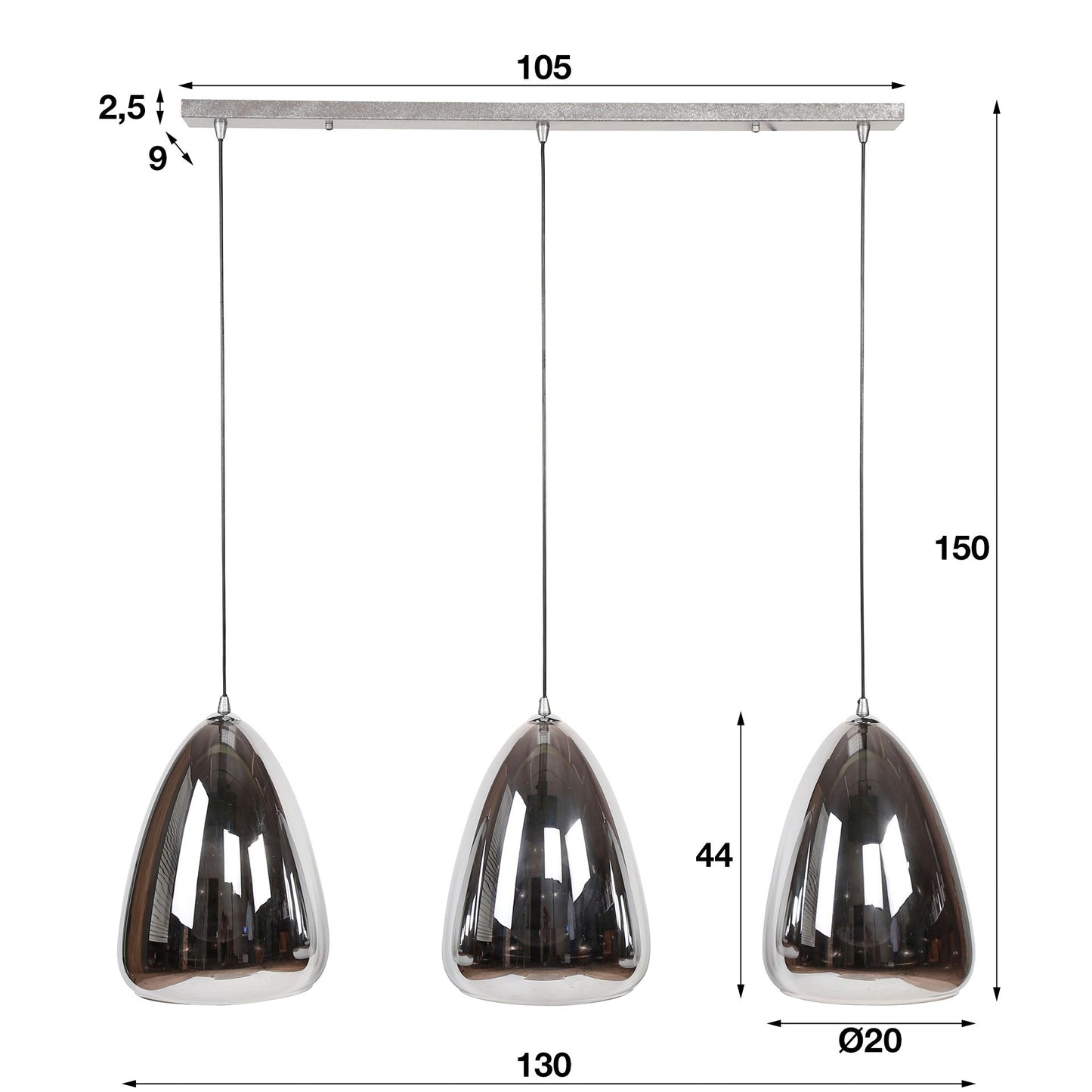 Hanglamp_SilverPearlGlass_4