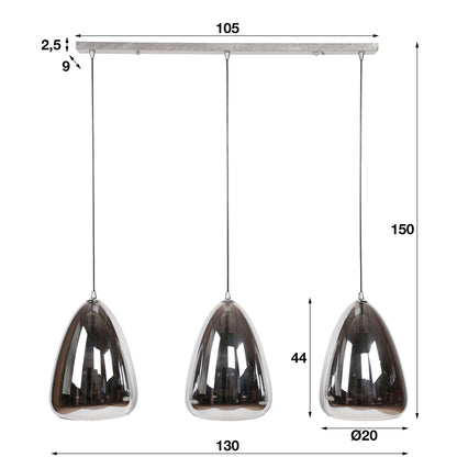 Hanglamp_SilverPearlGlass_4
