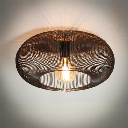 Plafondlamp Copper Twist | Ø43