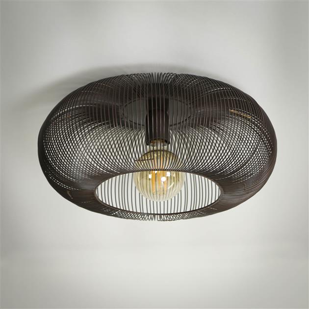 Plafondlamp Copper Twist | Ø43