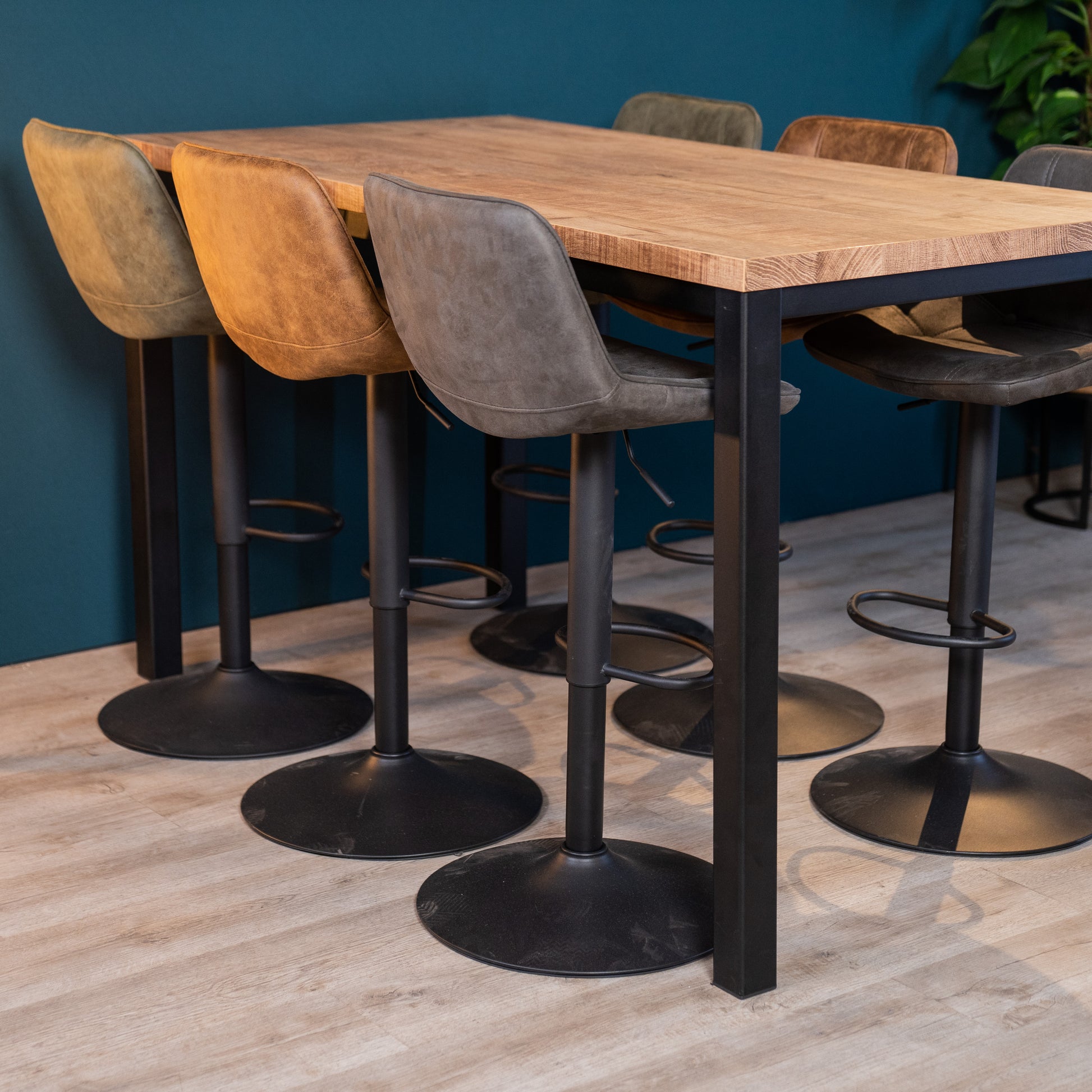 bartafel onderhoudsvrij mangohout look