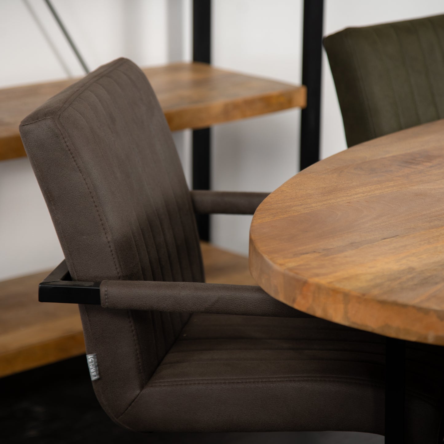 Eetkamerstoel Milo | Cognac Microvezel