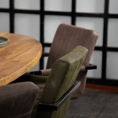 Eetkamerstoel Milo | Cognac Microvezel