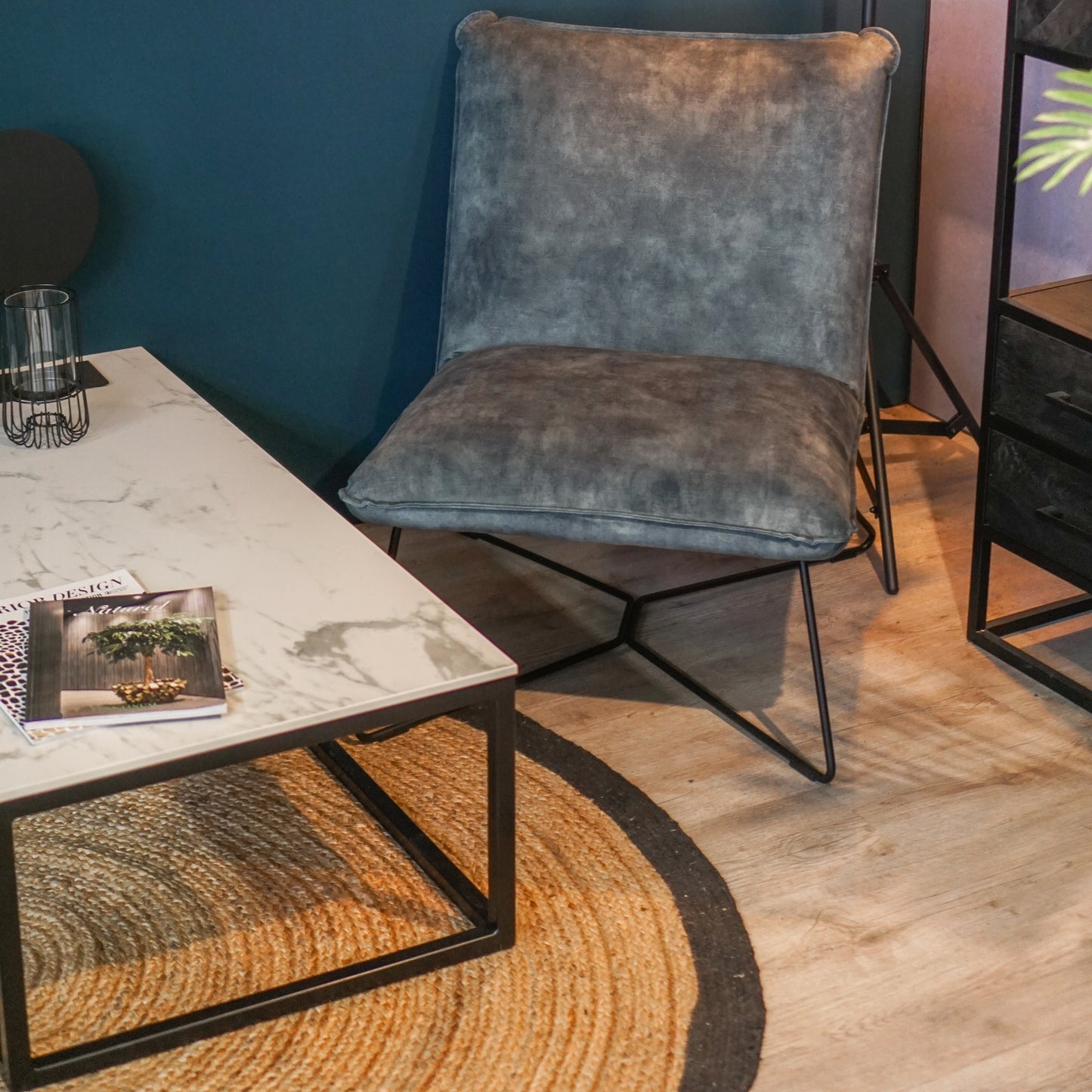 Marmeren Salontafel 120x60 Mat Wit